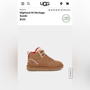 UGG HIGHLAND HERITAGE BOOT. BRAND NEW